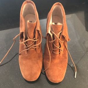 Michael Kors suede booties